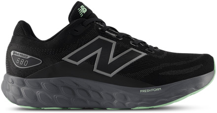 New Balance Fresh Foam 680 Sneakers Dames - Zwart - Maat 41 - Leer Black