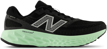 New Balance Fresh Foam X Evoz V4 Gore-tex Sneakers Heren - Zwart - Maat 45.5 - Leer Black