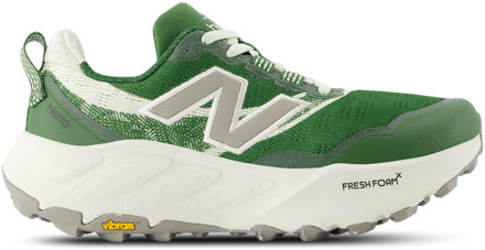 New Balance Fresh Foam X Hierro V9 Sneakers Dames - Groen - Maat 38 - Leer Green