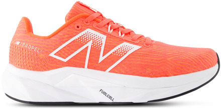 New Balance Fuelcell Propelv5 Sneakers Dames - Rood - Maat 40.5 - Leer Red