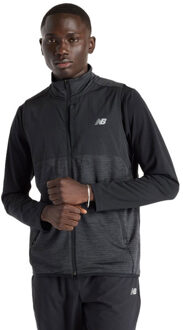 New Balance Heat Grid Vest Heren zwart - M