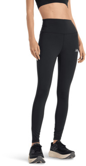 New Balance High Rise Legging Leggings Dames - Zwart - Maat M - Poly Jersey Black