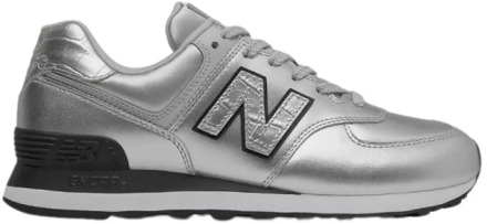 New Balance Iconische Metallic Sneakers New Balance , Gray , Dames - 36 1/2 EU