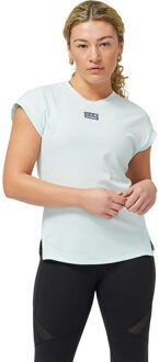 New Balance Impact Run AT Nvent T-Shirt Dames lichtgroen - XL