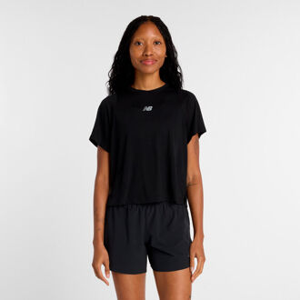 New Balance Infinity Propel Longsleeve Dames-zwart - XL