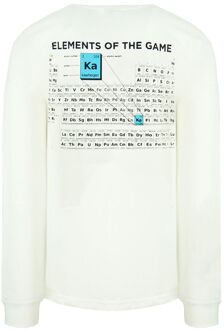 New Balance KL2 Spelelementen Lange Mouw Wit Heren Top MT03596 SST - XL