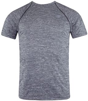 New Balance Korte Mouw Grijs Crew Neck Heren Tenacity T-shirt MT81095 HC - maat