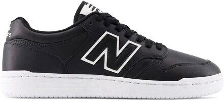 New Balance Lage leren sneakers - Zwart New Balance , Black , Heren - 40 1/2 Eu,46 1/2 Eu,44 EU