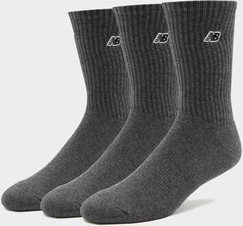 New Balance Logo Socks 3-Pack, grijs