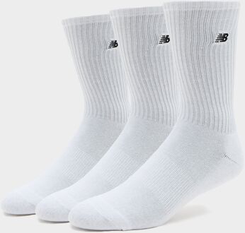 New Balance Logo Socks 3-Pack, wit - M