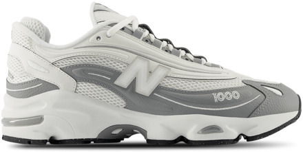 New Balance M1000 Sneakers Heren - Grijs - Maat 45 - Leer Grey