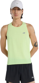 New Balance Race Day Ultra Light Singlet Heren geel - XL