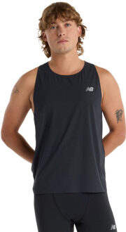 New Balance Race Day Ultra Light Singlet Heren zwart - M