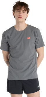 New Balance Race Day Ultra Light T-Shirt Heren rood - S