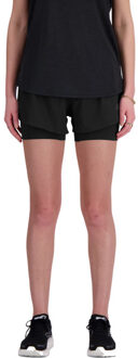 New Balance RC 2-in-1 3'' Short Dames zwart - XS