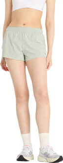 New Balance RC 3'' Short Dames lichtgroen