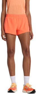 New Balance RC 3'' Short Dames oranje - M