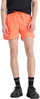 New Balance RC 5'' Short Heren rood - M