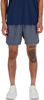 New Balance RC 7'' Short Heren donkergrijs - L