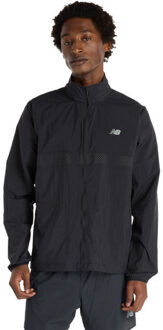 New Balance Reflective Packable Jack Heren zwart - M