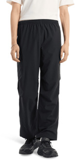 New Balance Ripstop Cargo Pant Broeken Heren - Zwart - Maat XS - Poly Jersey Black