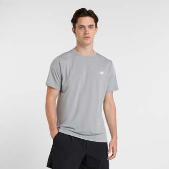 New Balance Short Sleeve T-shirt Heren-Grijs - XXL