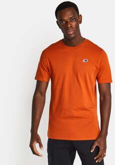 New Balance Small Logo - Heren T-shirts Brown - XL