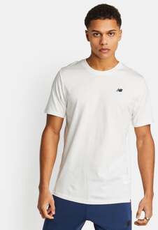 New Balance Small Logo - Heren T-shirts White - XL