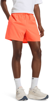 New Balance Sport Essential Short 5 Inches Korte Broeken Heren - Rood - Maat XL - Poly Jersey Red