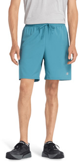 New Balance Sport Essential Short 7inch Korte Broeken Heren - Teal - Maat XL - Poly Jersey