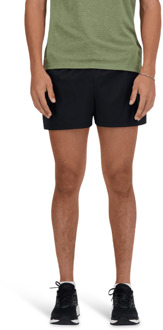 New Balance Sport Essential Short Korte Broeken Heren - Zwart - Maat XL - Poly Jersey Black