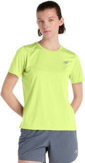 New Balance Sport Essential T-Shirt Dames geel - XS