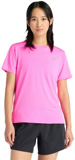 New Balance Sport Essential T-Shirt Dames paars