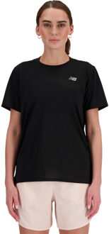 New Balance Sport Essential T-Shirt Dames zwart - L