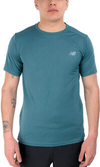 New Balance Sport Essential T-Shirt Heren donkergroen - M