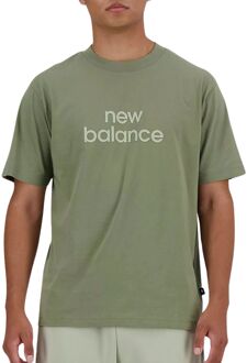 New Balance Sport Essentials Arch Graphic Shirt Heren groen - L