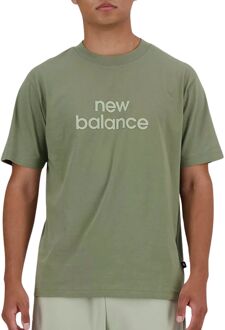 New Balance Sport Essentials Arch Graphic Shirt Heren groen - M