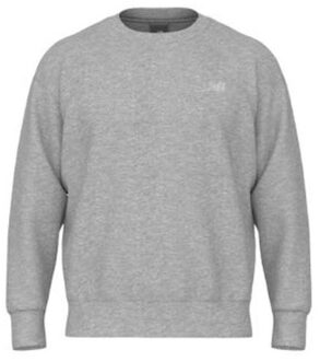 New Balance sport essentials fleece crew sweater heren - Grijs - L