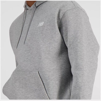 New Balance sport essentials fleece hoodie hoodie heren - - maat L Grijs