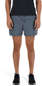 New Balance Sport Essentials Korte Broeken Heren - Grijs - Maat S - Poly Jersey Grey