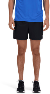 New Balance Sport Essentials Korte Broeken Heren - Zwart - Maat S - Poly Jersey Black