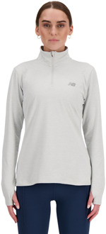 New Balance Sport Essentials Quarter Zip Trainingspakken Dames - Grijs - Maat L - Poly Jersey Grey
