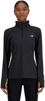 New Balance Sport Essentials Quarter Zip Trainingspakken Dames - Zwart - Maat M - Poly Jersey Black