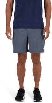 New Balance Sport Korte Broeken Heren - Grijs - Maat M - Poly Woven Grey