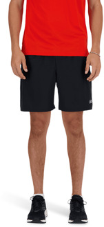 New Balance Sport Korte Broeken Heren - Zwart - Maat XL - Poly Woven Black