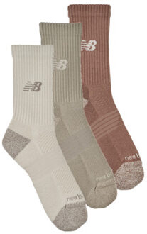 New Balance Sportsokken New Balance ACTIVE CUSHION CREW SOCKS 3 PACKES" Bruin - M,S,L