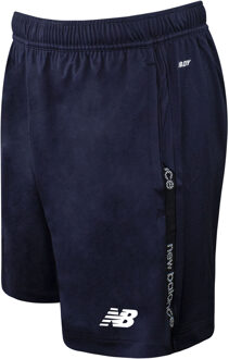 New Balance Stretch Taille Grafisch Logo Ots Heren Play Knit Shorts MS133013 OTS Navy