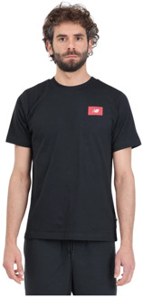 New Balance T-Shirts New Balance , Black , Heren - L,M,S