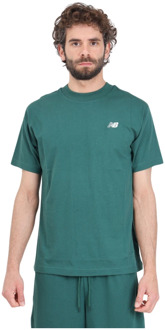 New Balance T-Shirts New Balance , Green , Heren - L,M,S