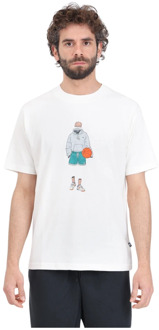 New Balance T-Shirts New Balance , White , Heren - Xl,L,M,S